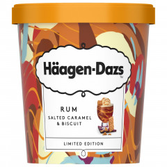 Lody haagen-dazs rum salet caramel&biscuit 