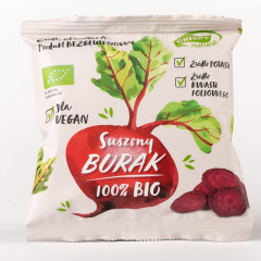 suszone chipsy z buraka BIO 15g Crispy Natural
