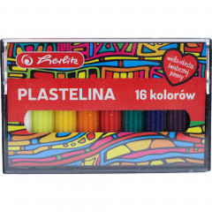 Plastelina herlitz 16 kolorów wośp 