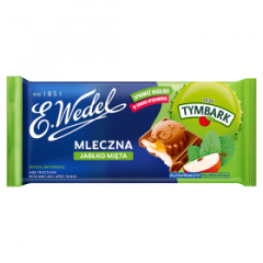 E.Wedel Czekolada mleczna jabłko mięta 100g