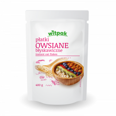 Płatki Witpak owsiane błyskawiczne 400g 