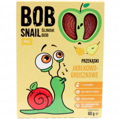 Przekąska Bob Snail bez cukru jabłko gruszka 