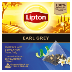 Lipton Discovery Earl Grey Czarna herbata z bergamotką Earl Grey 
