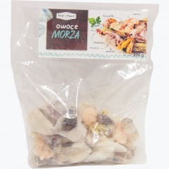 Mieszanka owoców morza. 