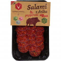 Salami pepperoni z dzika plastry 