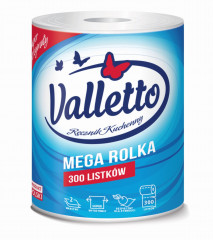 Ręcznik Valletto kuchenny mega rolka 300 listków 