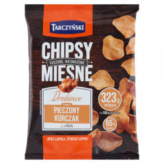 Chipsy mięsne drobiowe pieczony kurczak z fileta 