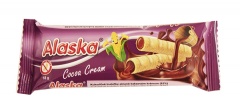 Rurki Alaska kukurydziane z kremem kakaowym 