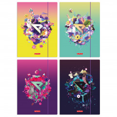 Teczka z gumką Herlitz format A4 Ekipa