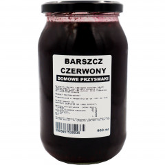 Zupa Domowe przysmaki barszcz czerwony słoik 