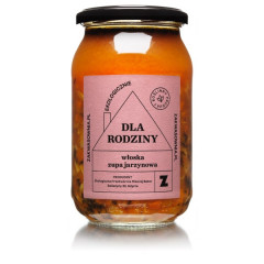 Zupa zakwasownia włoska jarzynowa dla rodziny ekologiczna 