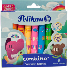Flamastry colorella super combino 9 szt 