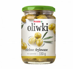Oliwki Spar zielone drylowane 