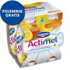 Mleko Actimel cytrynowo-miodowy 
