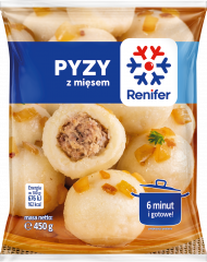 Pyzy Renifer z mięsem 