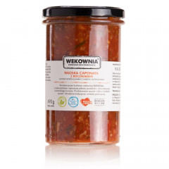 Caponata Wekownia włoska z boczniakiem 490 g 