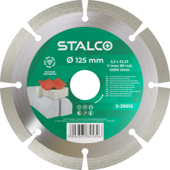 Tarcza stalco diamentowa segmentowa 125mm s-29012 