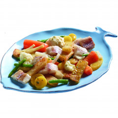 Danie ryba w kawałkach z warzywami + koszt opak. 0,31 zł 