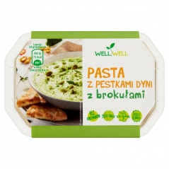 Pasta z pestkami dyni z brokułami 125g