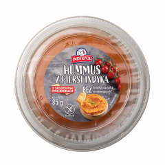 Hummus z piersi indyka z suszonymi pomidorami 85g Indykpol