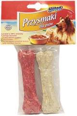 Kość Hilton prasowana mielona mix dł.11,5cm dla psa 