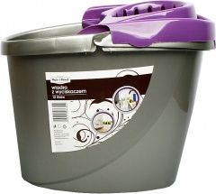 Wiadro z wyciskaczem 12l Piotr i Paweł 