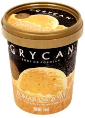 Lody Grycan pomarańczowe 