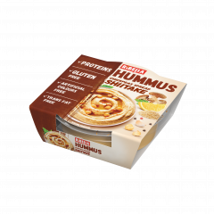 Hummus ribella z grzybami shitake 