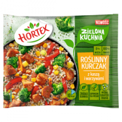 Hortex Zielona Kuchnia Roślinny kurczak z kaszą i warzywami 400g