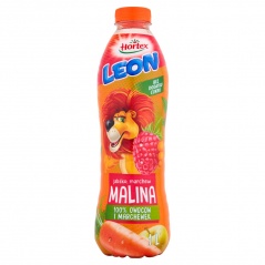 Hortex Leon Jabłko marchew malina Sok butelka aPet 1 l