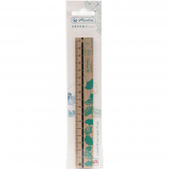 Herlitz linijka drewniana 17 cm Greenline fsc rm