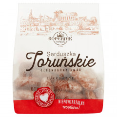 Pierniki Kopernik Serduszka Toruńskie lukrowane 