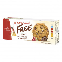 Ciasteczka Bogutti z żurawiną bez cukru 