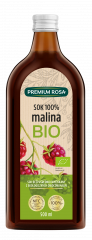 Premium Rosa Bio Sok 100 % malina 500 ml