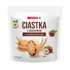 Ciastka Spar nadzienie z orzechów laskowych 