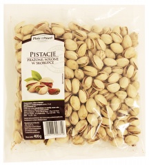 Piotr i Paweł-pistacje prażone solone w skorupce 