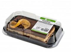 Mazurek Putka bezglutenowy pomarańczowy 