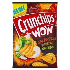 Crunchips WOW Jalapeno 110g