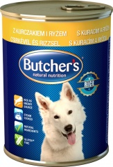 Butcher's 390g z kurczakiem i ryżem pasztet