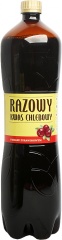Napój gazowany kwas chlebowy razowy żurawina 