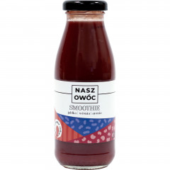 Smoothie Nasz Owoc jabłko-wiśnia-acerola 
