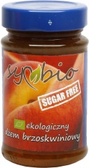 Dżem brzoskwiniowy bez dodatku cukru bio Symbio