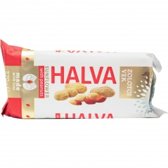 Chałwa słonecznikowa z orzeszkami ziemnymi 