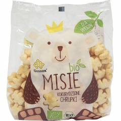 Chrupki kukurydziane misie bio 