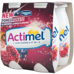 Actimel Granat/Maca/Jagoda 4x100g