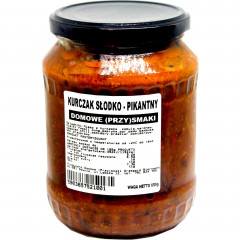 Danie  "Domowe przysmaki " kurczak słodko-pikantny 