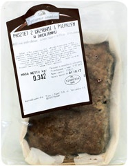 Pasztet z grzybami i pieprzem w drewienku 