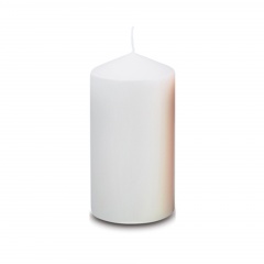 Świeca walec 80/150 biała 