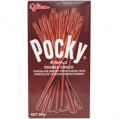 Paluszki pocky double choco 