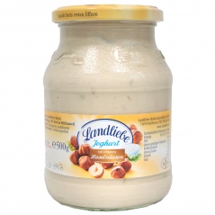 Jogurt orzech laskowy słoik 